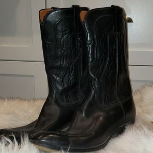 Lucchese Black Boots